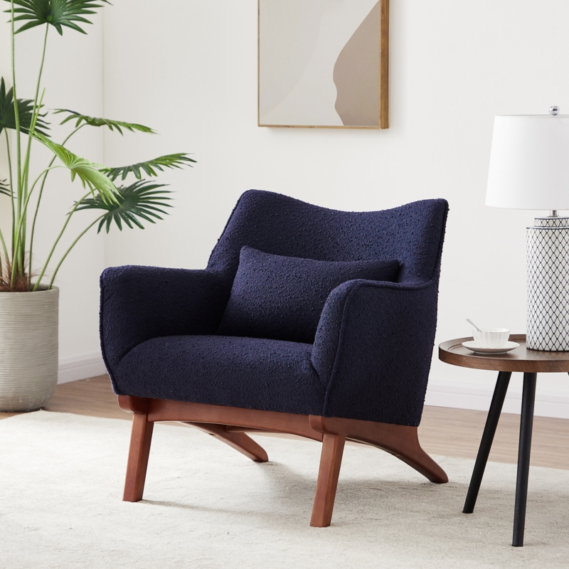 Mid-Century Modern Accent Armchair