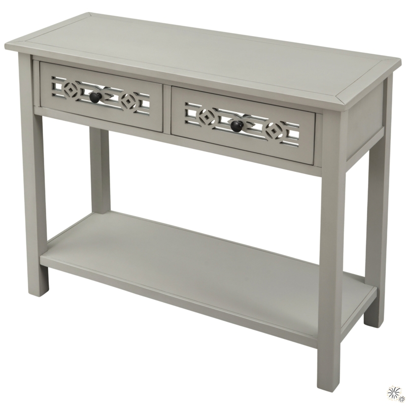 Classical Chinese Sideboard with Mirrored Drawers