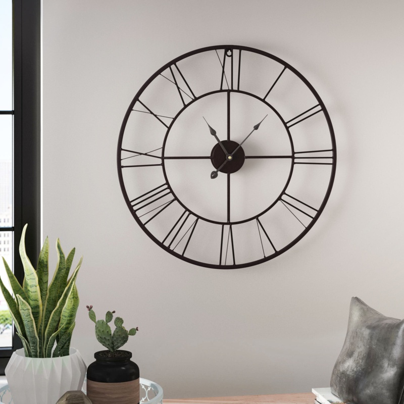 Betterton Metal Wall Clock