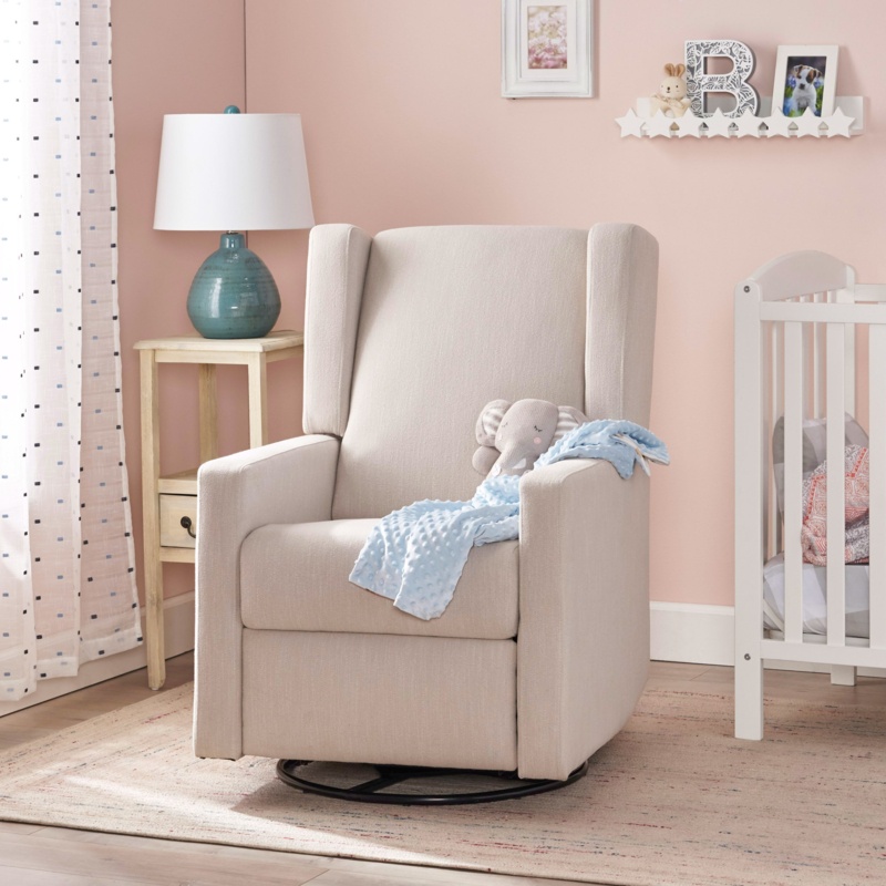 Bines Upholstered Swivel Recliner