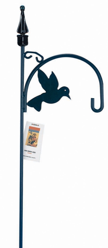 Black Bird Design Plant Hook