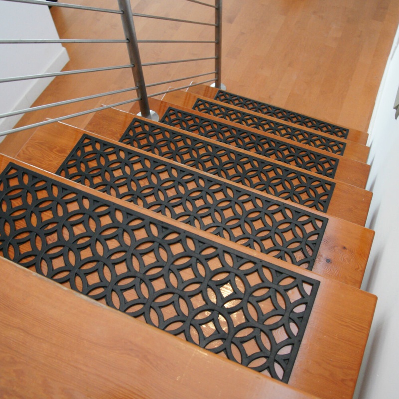 Geometric Mesoamerican Art Step Mat