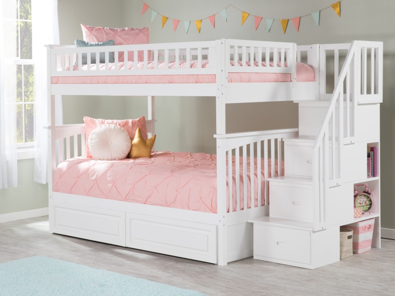 Blaisdell Full Over Full Solid Wood Standard Bunk Bed by Viv + Rae™