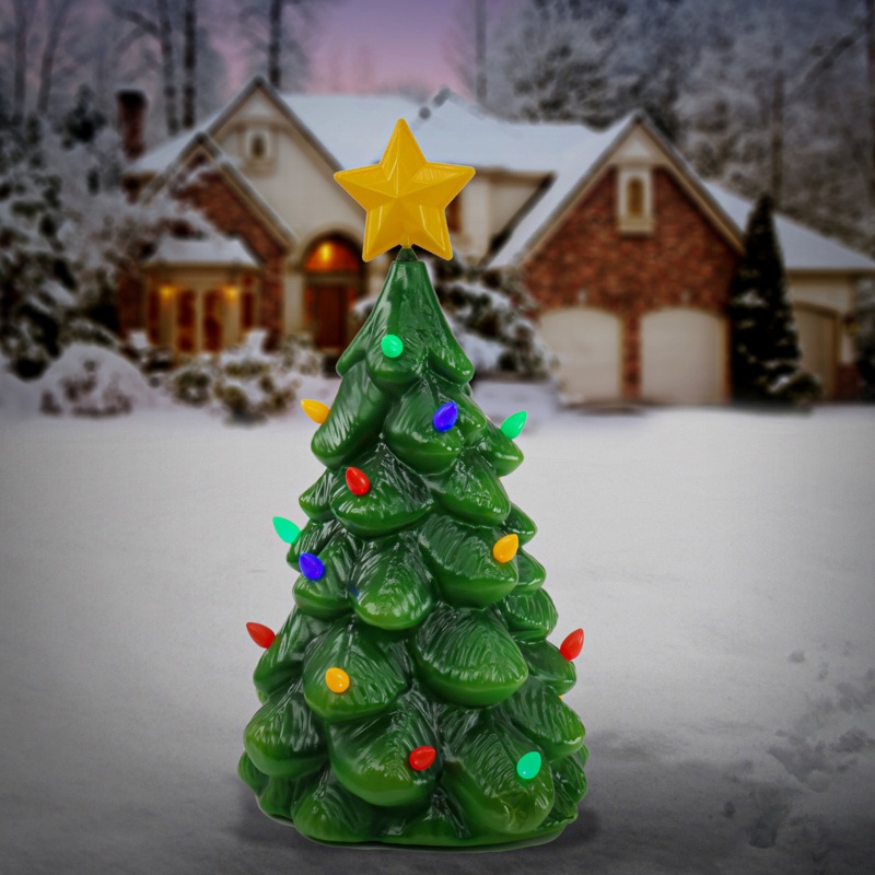Blow Mold Christmas Tree