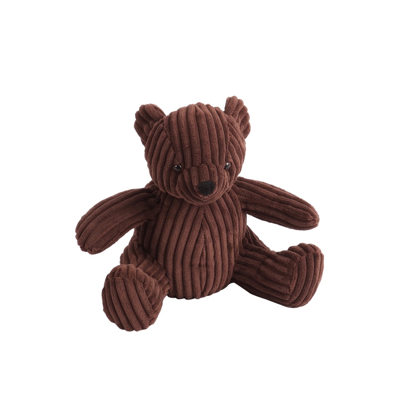 Bobby the Bear Fabric Weighted Floor Stop