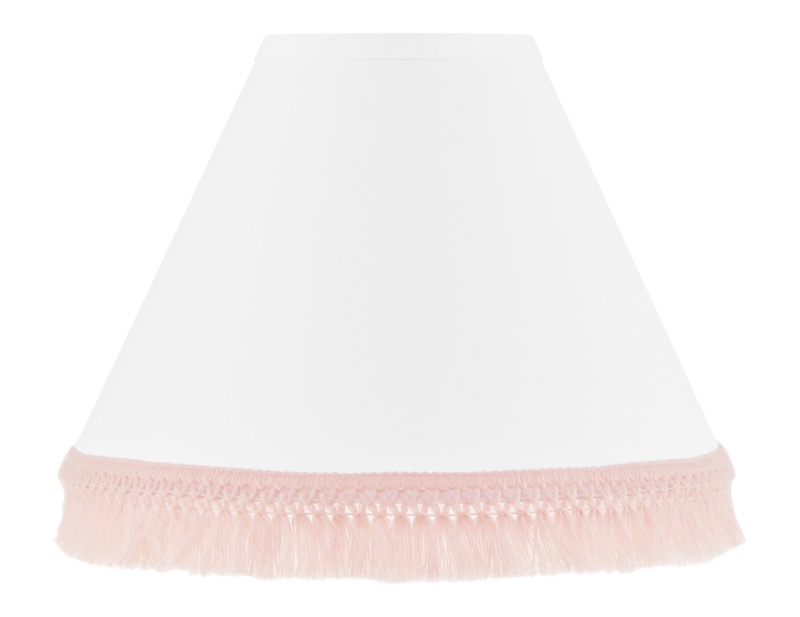 Boho Fringe 7'' H x 10'' W Empire Lamp Shade ( Uno )