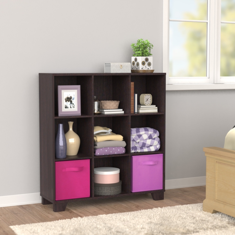 Contemporary 9-Cube Storage Unit