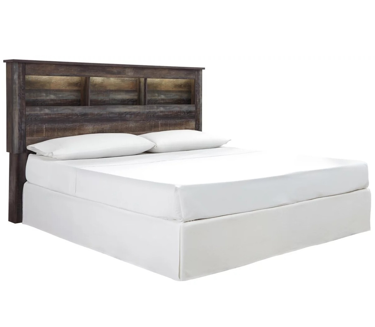 Bookshelf Headboard for King Size Bed