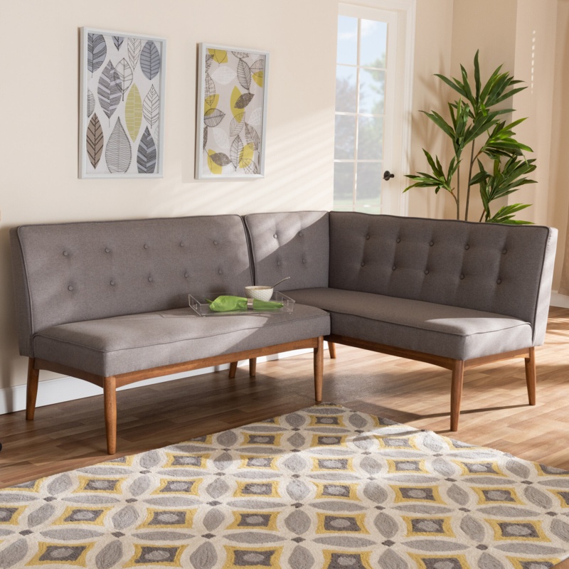 Bopp Upholstered 2-Piece Bench