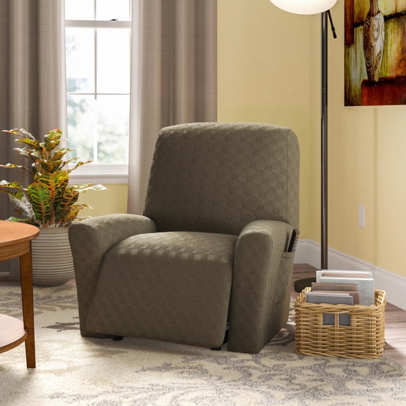 Box Cushion Recliner Slipcover
