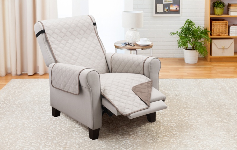 Box Cushion Recliner Slipcover