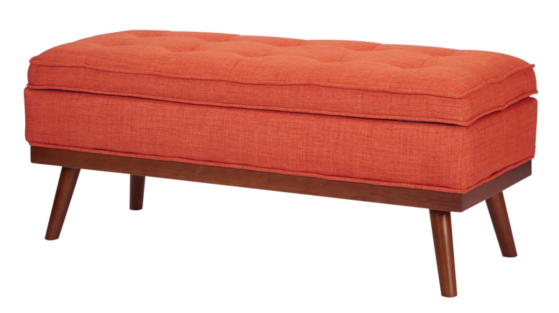 Boyu Upholstered Flip Top Storage Bench