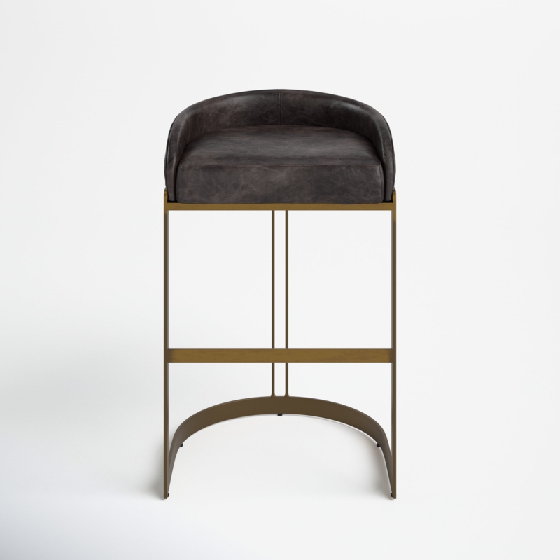 Nealon Counter & Bar Stool with Demilune Base
