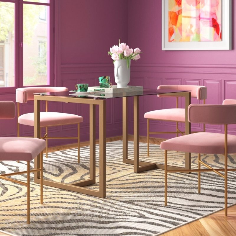 Braelyn Iron Dining Table
