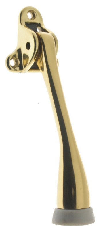 Solid Brass Triangle Kickdown Stop Holder