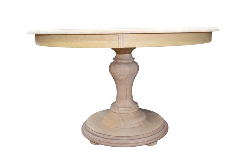 Braunstein Solid Wood Pedestal Dining Table