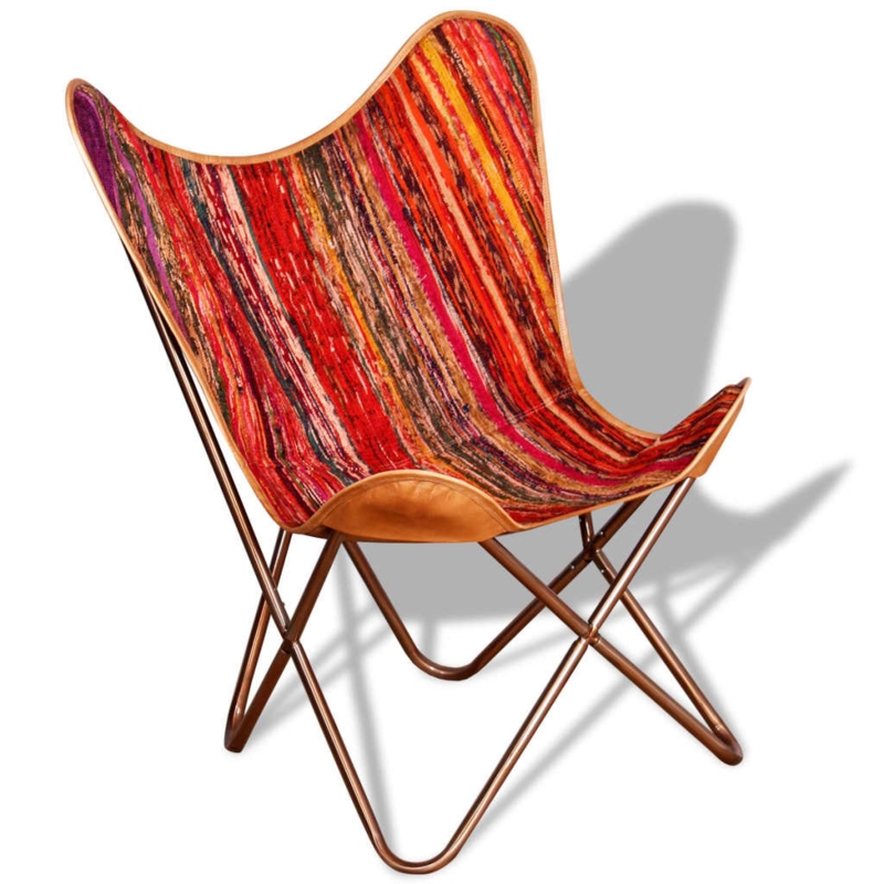 Vintage-Style Butterfly Chair Set