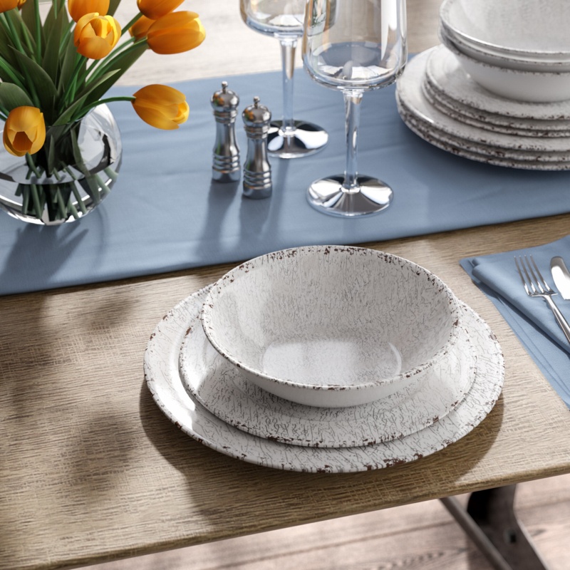 Breakwater Bay Melamine Dinnerware Set - Service for 4