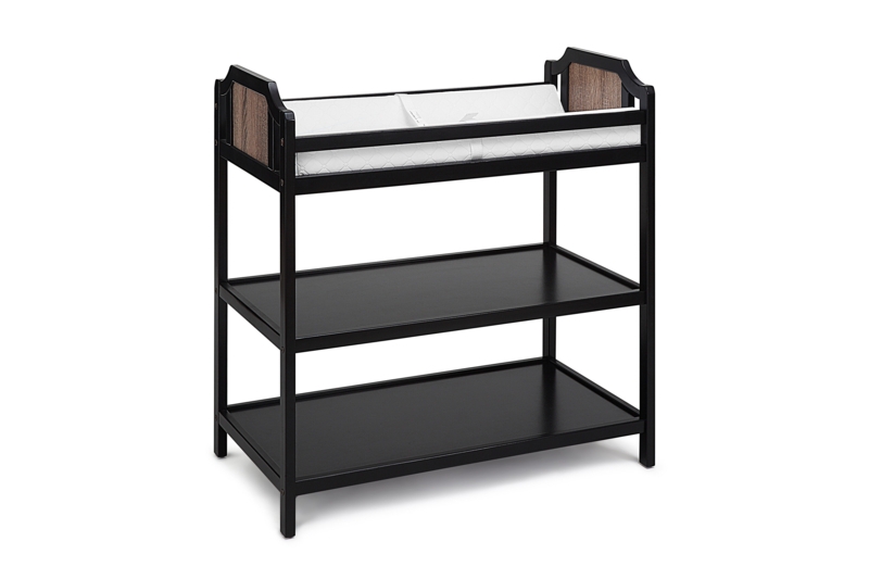 Convertible Baby Changing Table with Shelves