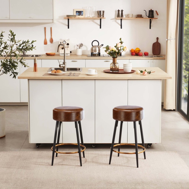 Bremen Faux Leather Bar & Counter Stool