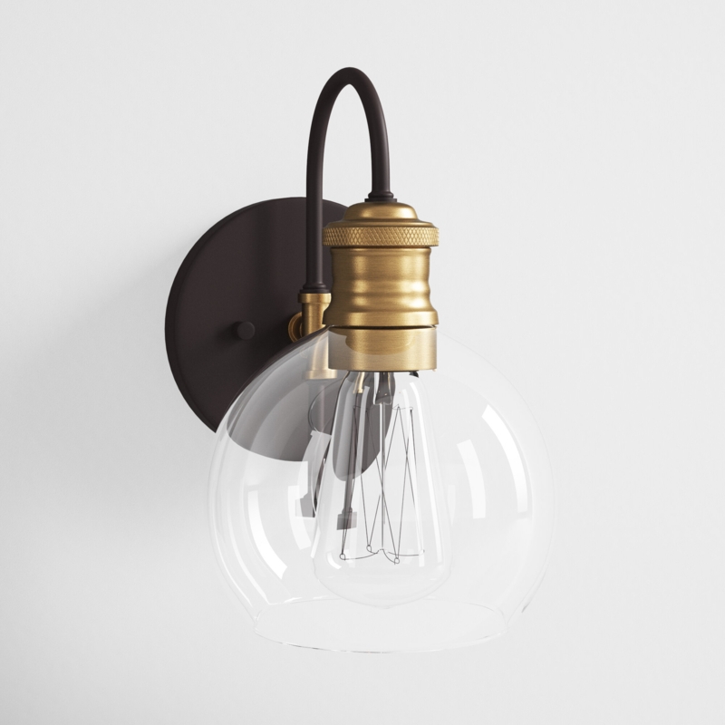 Stylish Mixed-Style Light Fixture