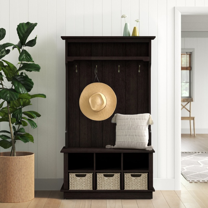 Bridget Hall Tree with Open Storage