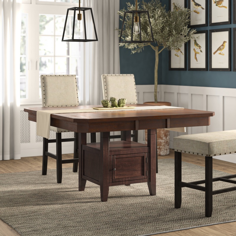 Brinker Butterfly Leaf Pedestal Dining Table