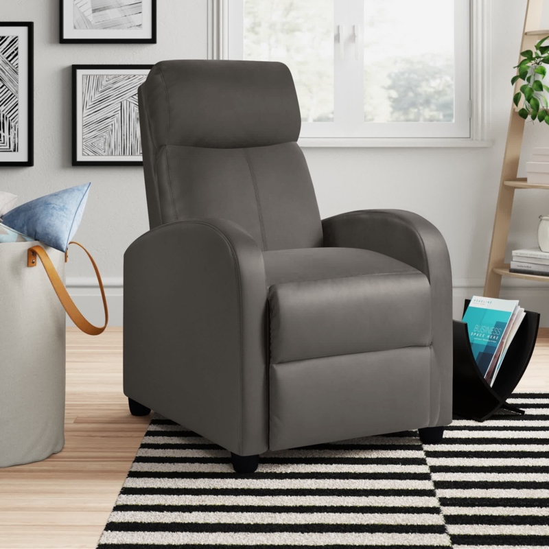 Upholstered Stylish Recliner Chair