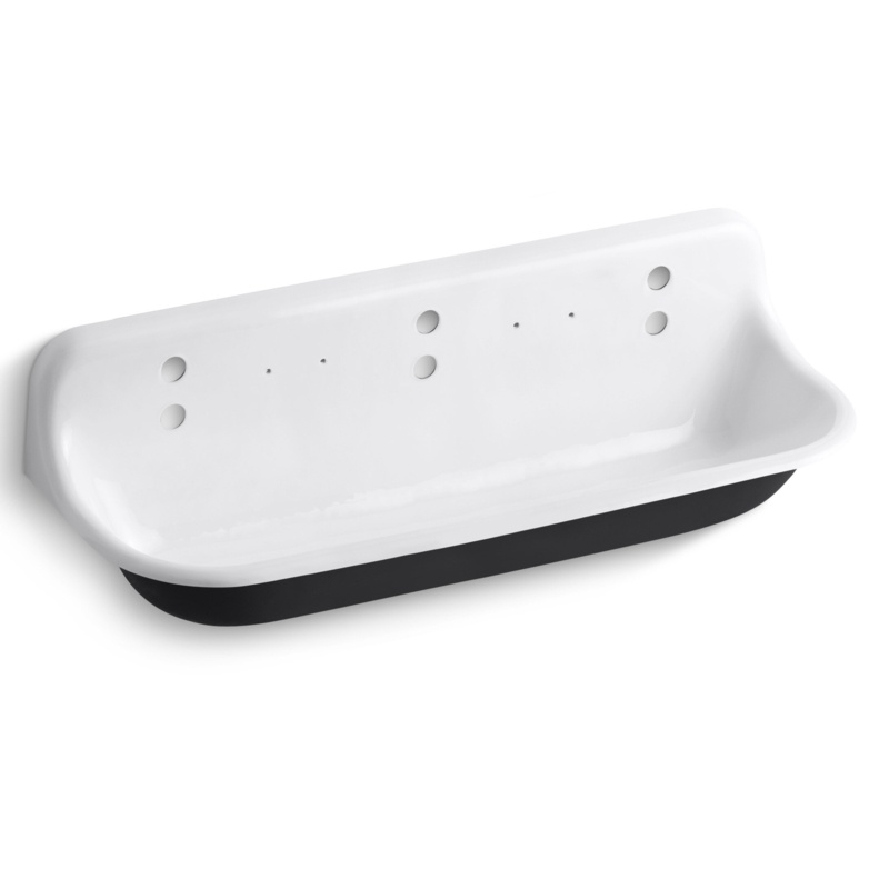Brockway 60" x 17.5" Wall Mounted Service Sink