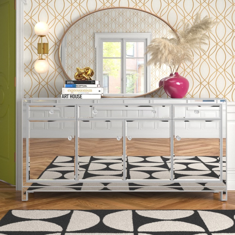 Bronx 72'' Wide 3 Drawer Credenza
