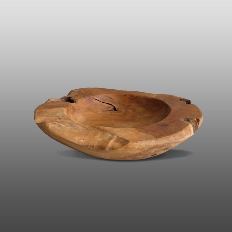 Brookelle Handmade Wood Bowl
