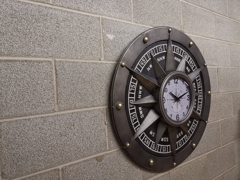Buettner Metal Wall Clock