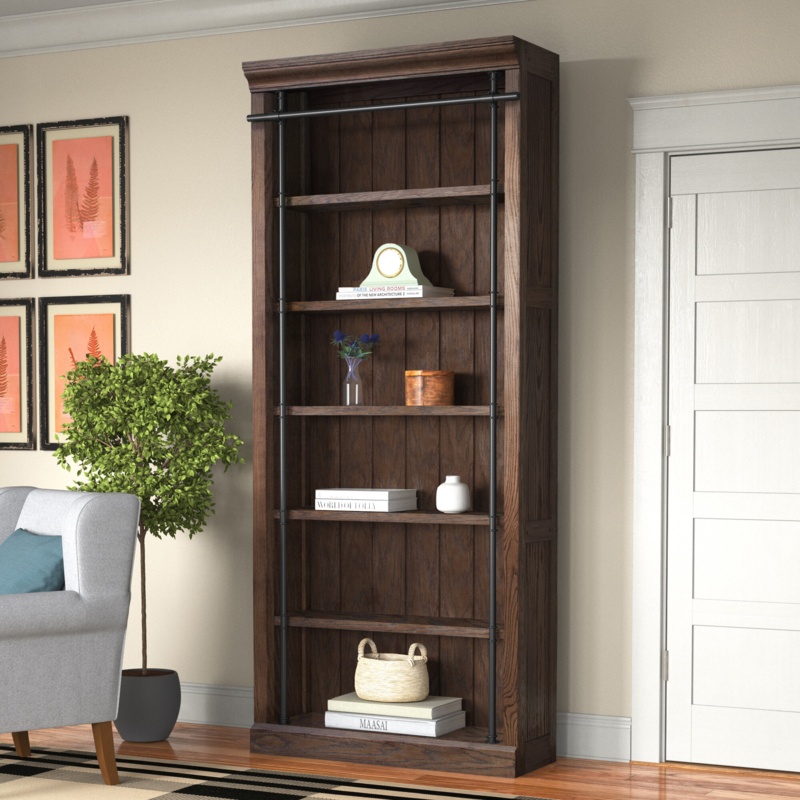 Buldir 94'' H x 40'' W Standard Bookcase