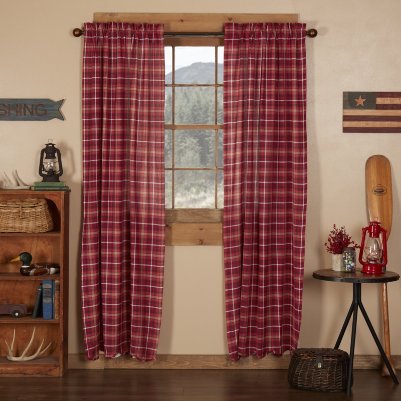Burley 100% Cotton Room Darkening Curtain Pair