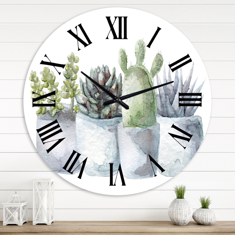 Sleek Modern Aluminum Wall Clock