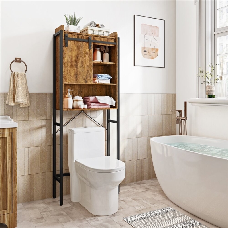 Bathroom Storage Cabinet Over Toilet