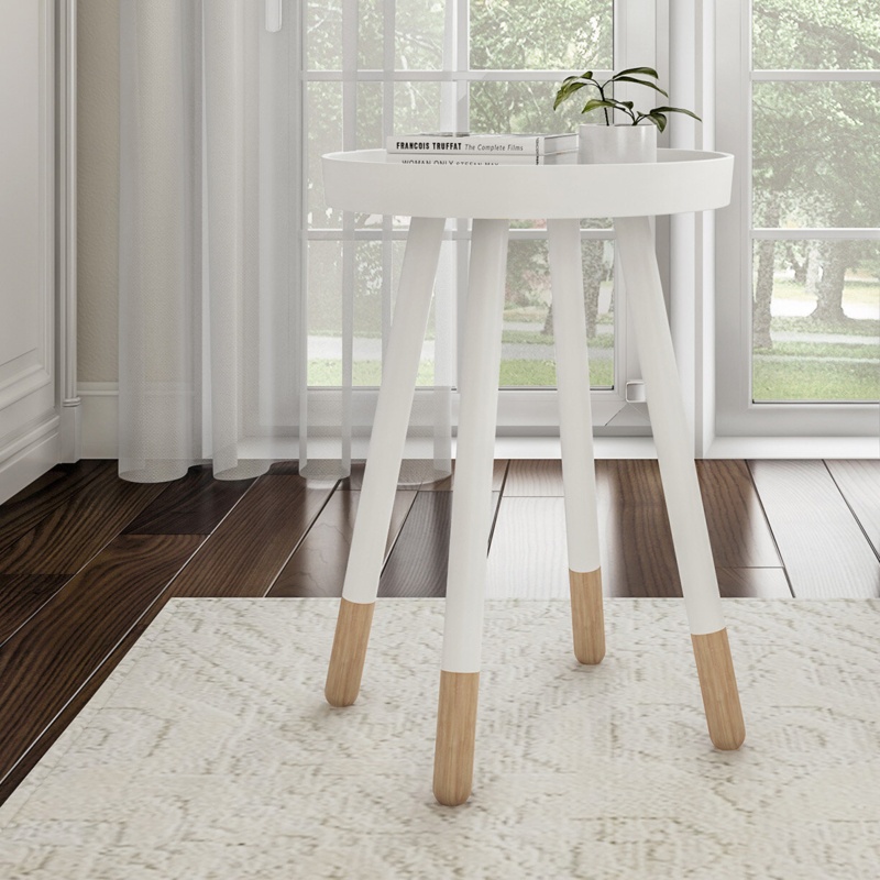 Cambridgeshire 22'' Tall Tray Top End Table