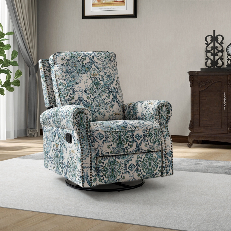 Upholstered Stylish Recliner Chair