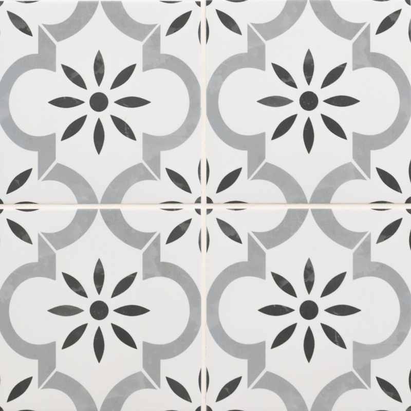 Encaustic Look Porcelain Tile