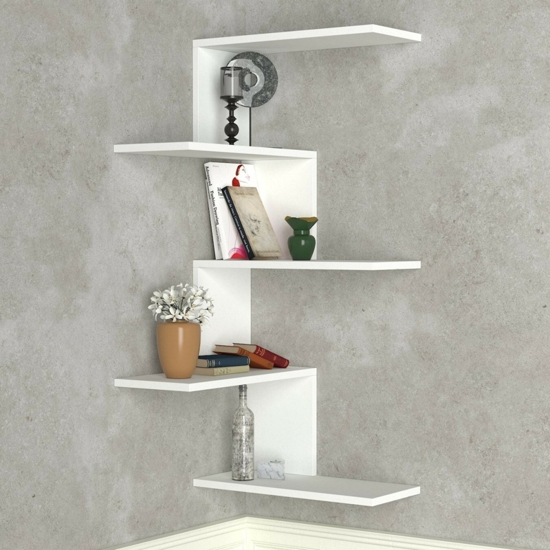 Cardona 5 Piece Corner Shelf
