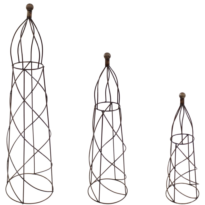 Carlino Metal Obelisk Trellis