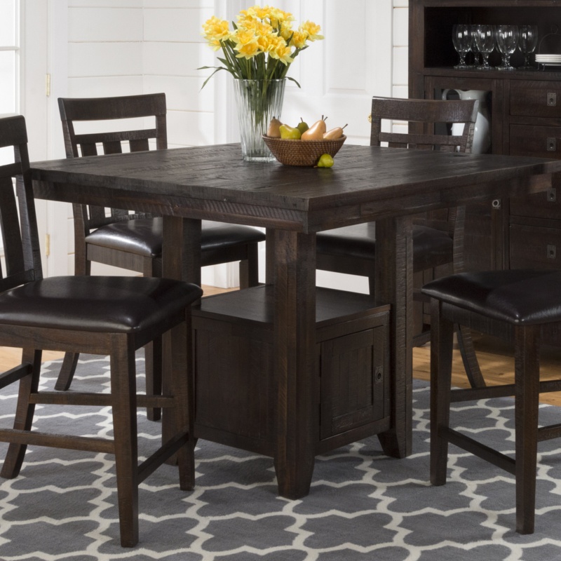 Caruso Counter Height 48'' Pedestal Dining Table