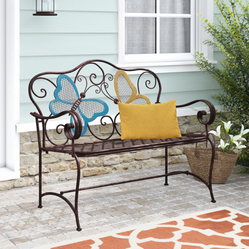 Butterfly Garden Bench