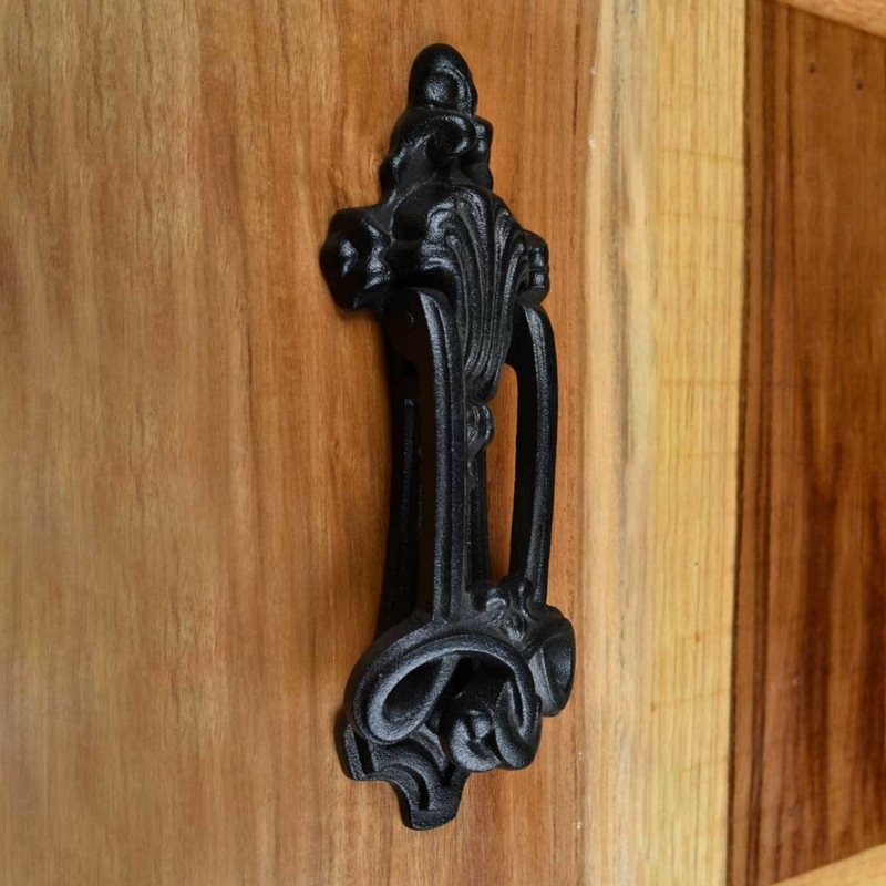 Black Cast Iron Door Knocker