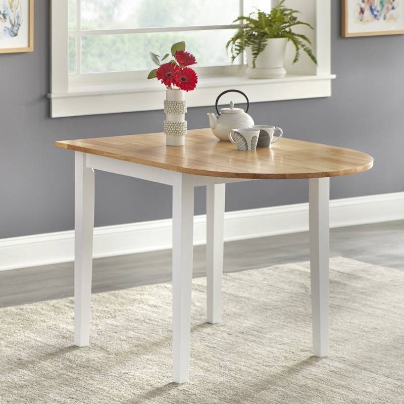 Drop Leaf Solid Wood Dining Table