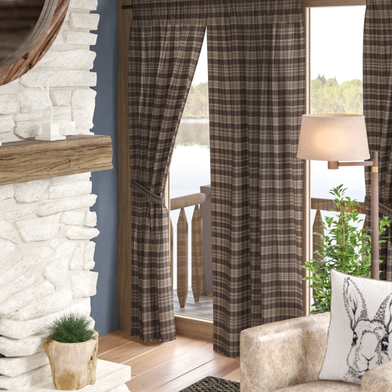 Castlekeep 100% Cotton Room Darkening Curtain Pair