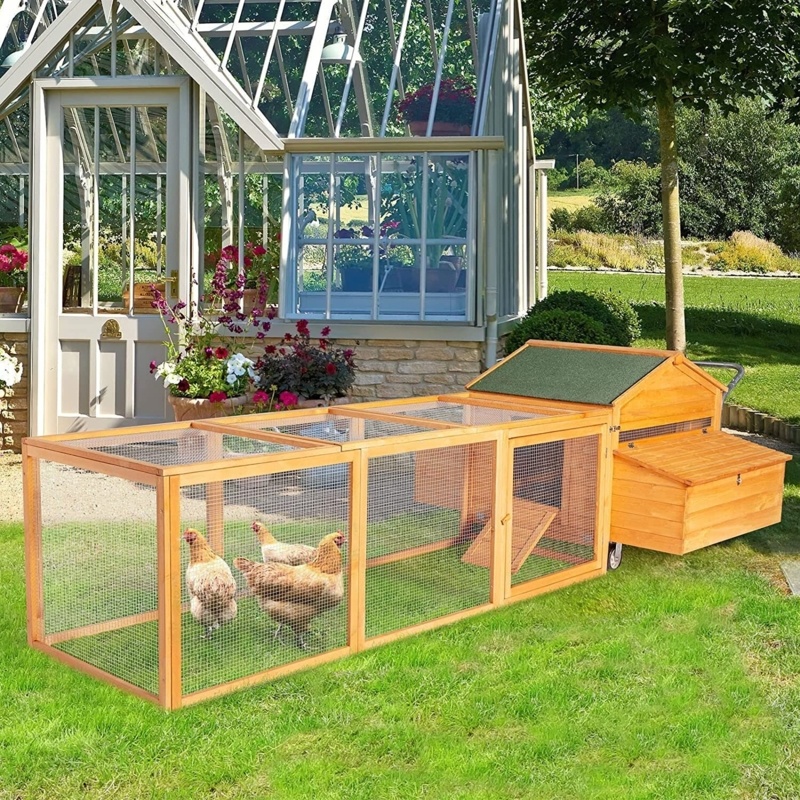 Customizable Wooden Chicken Coop