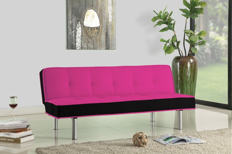 Adjustable Flannel Convertible Sofa