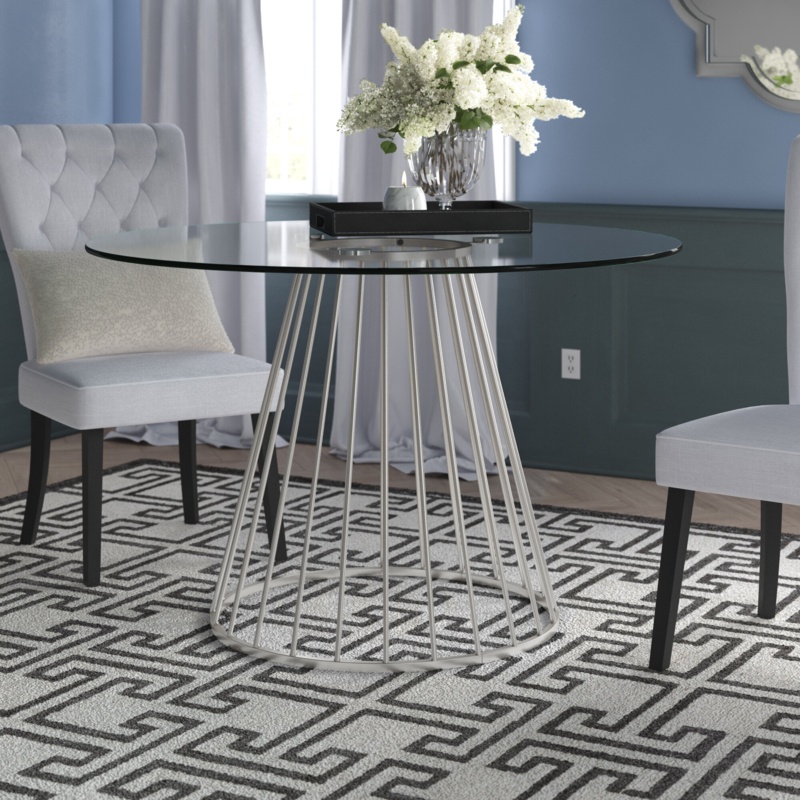 Cazzie 48'' Pedestal Dining Table