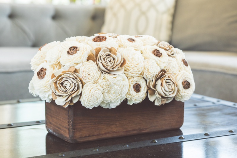Cedarwood Mixed Centerpiece